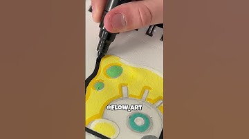 Drawing SpongeBob, But in 4 Different Styles! (Part 3) #posca #satisfying #art #shorts