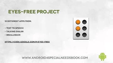 Eyes Free Project  - Lesson 27 - Android Accessibility Features Course