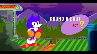 Round A Bout instrumental  fnf Vs Sonicexe Ost