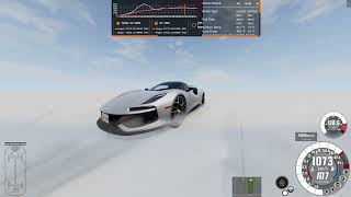 Beamng Drive Mach 1 40K hp car