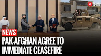 Afghanistan, Pakistan Agree to Immediate Ceasefire After Doha Talks Mediated by Qatar and Turkey