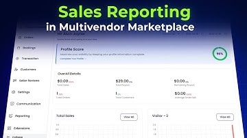 How to Use Sales Reporting Feature in Multi Vendor Marketplace