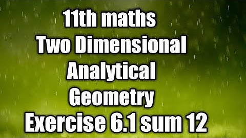 11th maths exercise 6.1 12th sum