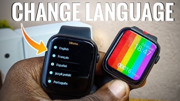 How To CHANGE w26 Smart Watch Language (2022)