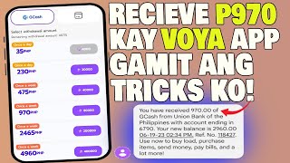 970 Gcash Voya App - Gumana Tricks Ko Dito Kaya Nakapagpayout Ako Ng Ganito Kalaking Pera