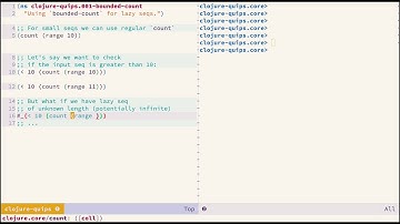 Clojure Quip #1 - bounded-count