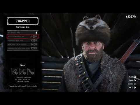 THE TROPHY BUCK RDR 2 All Legendary Animal Garment Sets