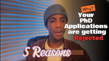 Why Your PhD Application Got Rejected (And How to Fix It)