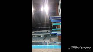 Flying Back Somersault From 10 M Platform