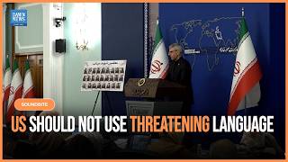 Iran Says US Should Not Use Threatening Language Towards Them | Dawn News English
