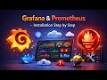 Grafana &amp; Prometheus Installation Step by Step | Complete Monitoring Setup | DevOps Tutorial | Lab-1