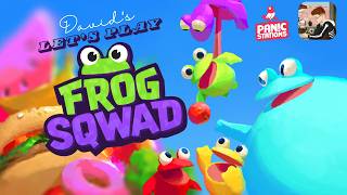 David's Let's Play: Frog Sqwad - Eating Everything to Become a MEGAFROG! 🐸🍂 (Launch Day)