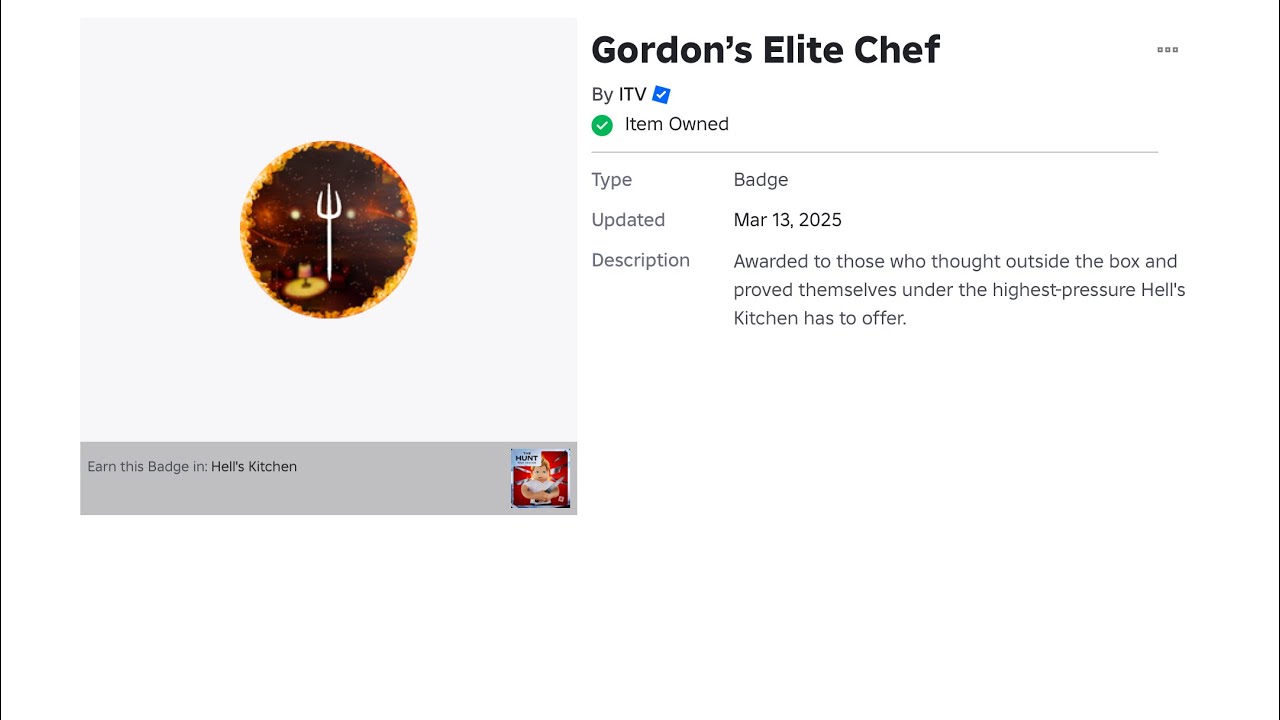 Hell's Kitchen | Mega Token | the Hunt: Mega Edition