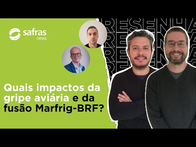 Avaliamos os impactos iniciais da gripe aviária e da fusão da Marfrig e BRF – Resenha Safras