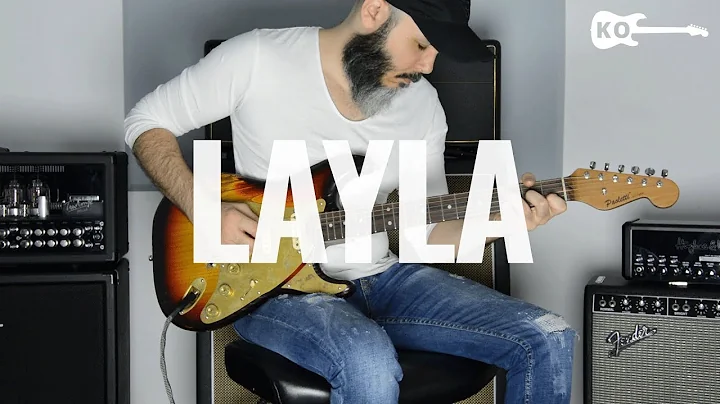 Eric Clapton - Layla - Electric Guitar Cover by Kf...