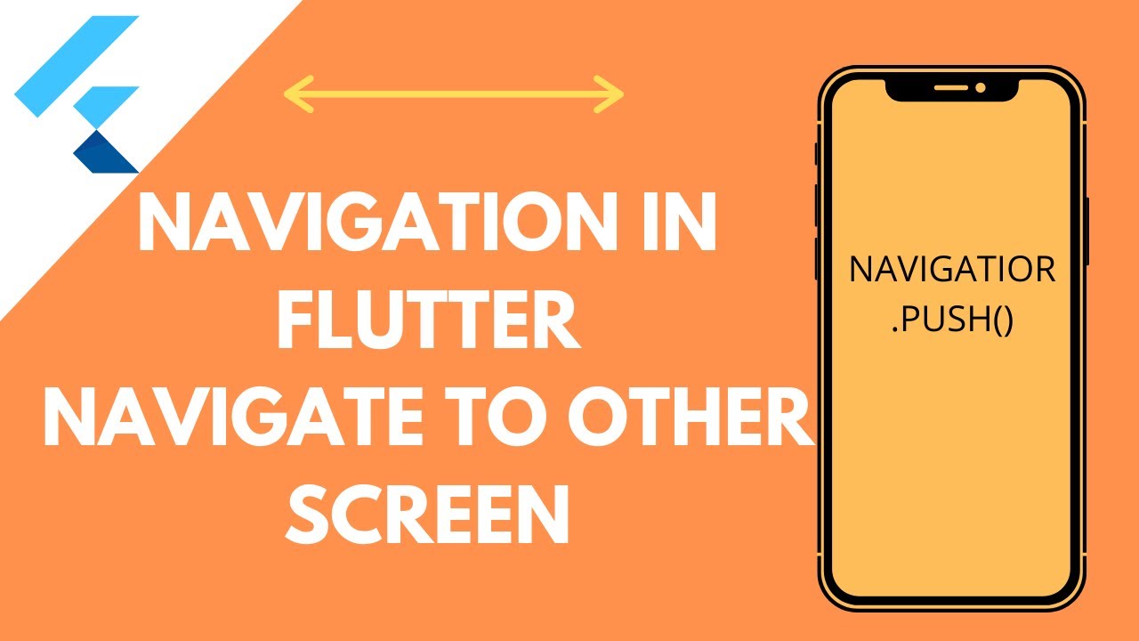 Navigation in flutter | How to navigate to other screen in flutter ...