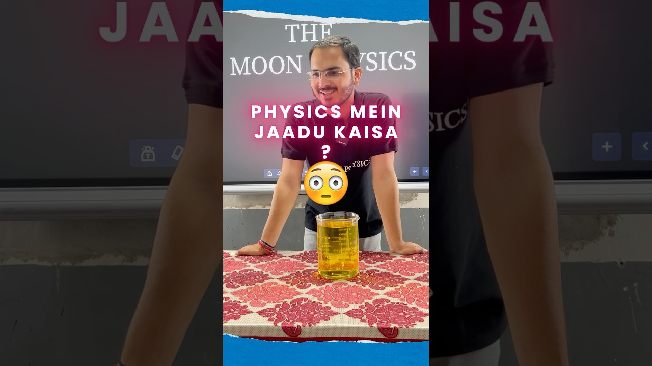 Index of refraction | Beaker oil experiment | Beaker Gayab Ho Gaya # experiment 