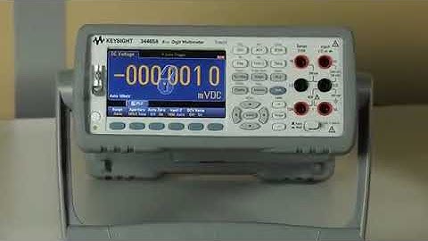 34460A | 34461A | 34465A | 34470A - Mise à jour du micrologiciel TrueVolt depuis USB IOS ou Linux