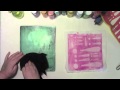 Using A Gelli Plate and Fabric with Carolyn Dube