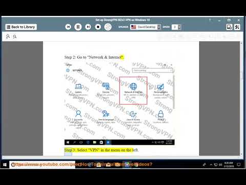 Set up StrongVPN IKEv2 on Windows 10