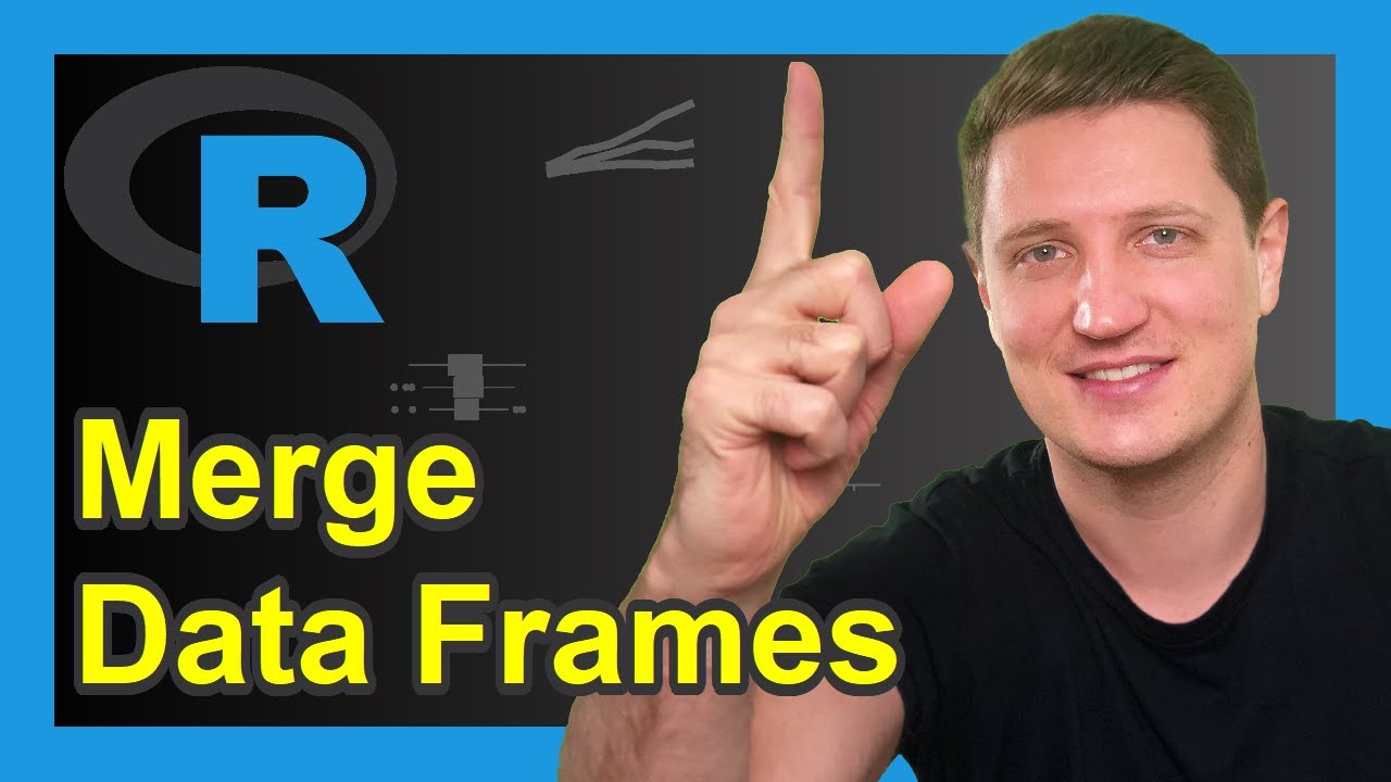 Merge Data Frames By Column Names In R (Example) | Combine With Merge Function