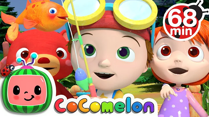 12345 Once I Caught a Fish Alive | +More Nursery Rhymes & Kids Songs - CoComelon