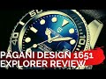 Pagani Design/Bersigar 40mm Diver We've Been Waiting For! (Pagani Design Explorer 1651 2020 review )