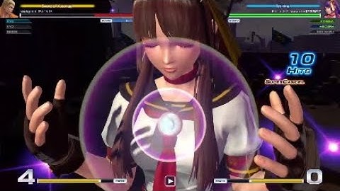 The King of Fighters XIV Insane Athena Pressure Tech