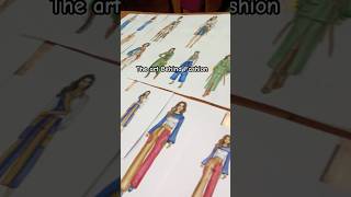 Not just sketches.These are future runway stories ✨👗 #FashionDesigner #FashionSketchbook #creative