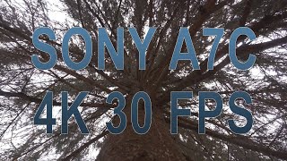 Sony A7C 4K 30 fps