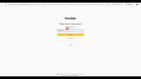How to set up your Docusign account in Comand