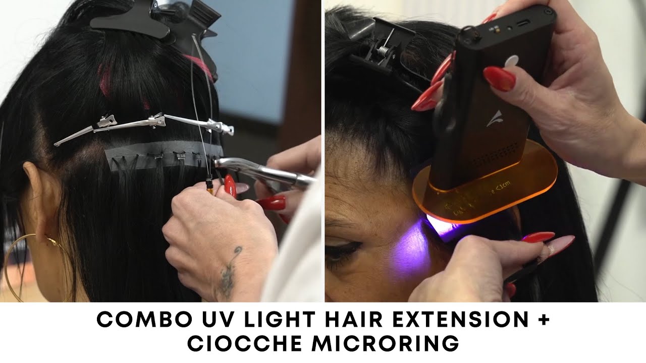 Allungamento combinato: fasce microring + TECNICA UV LIGHT