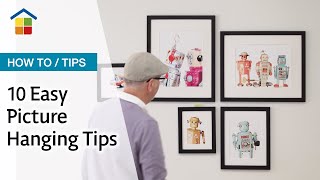 How to add picture wire to your frame 