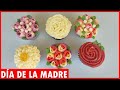 Cupcakes De FLORES 💐Día De las MADRES🧁 1 Receta 3 SABORES Para VENDER y GANA DINERO