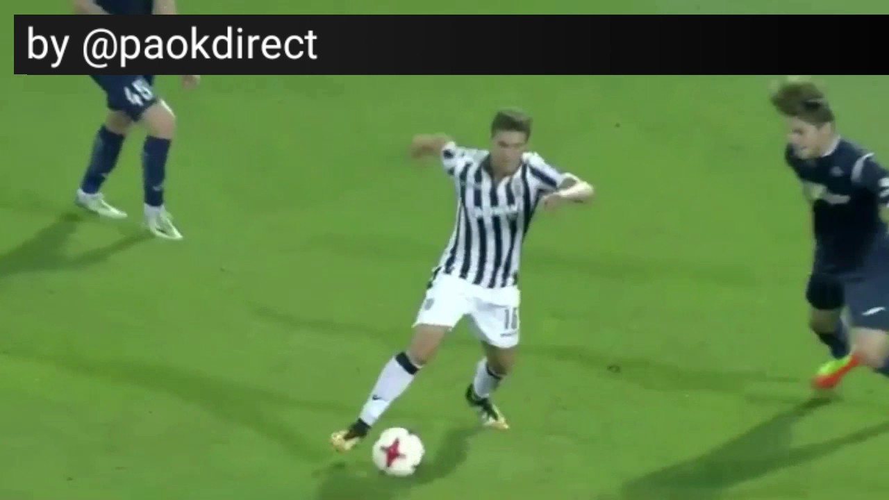 Gojko Cimirot Amazing goals and long shots with PAOK FC