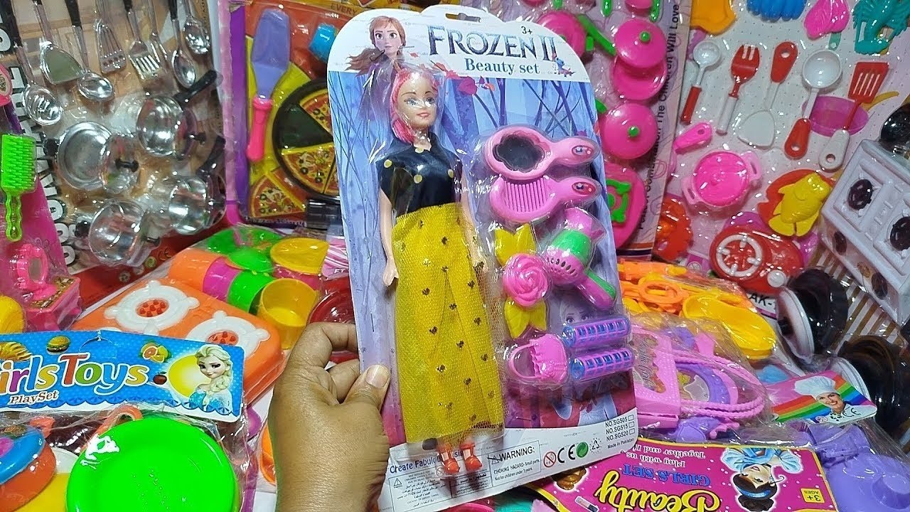 4 Minutes Satisfying with unboxing cute mini kitchen |Asmr (no music)