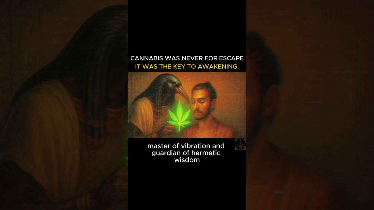 Thoth's FORGOTTEN SECRET: Cannabis Isn't for Escape, It's for Awakening!