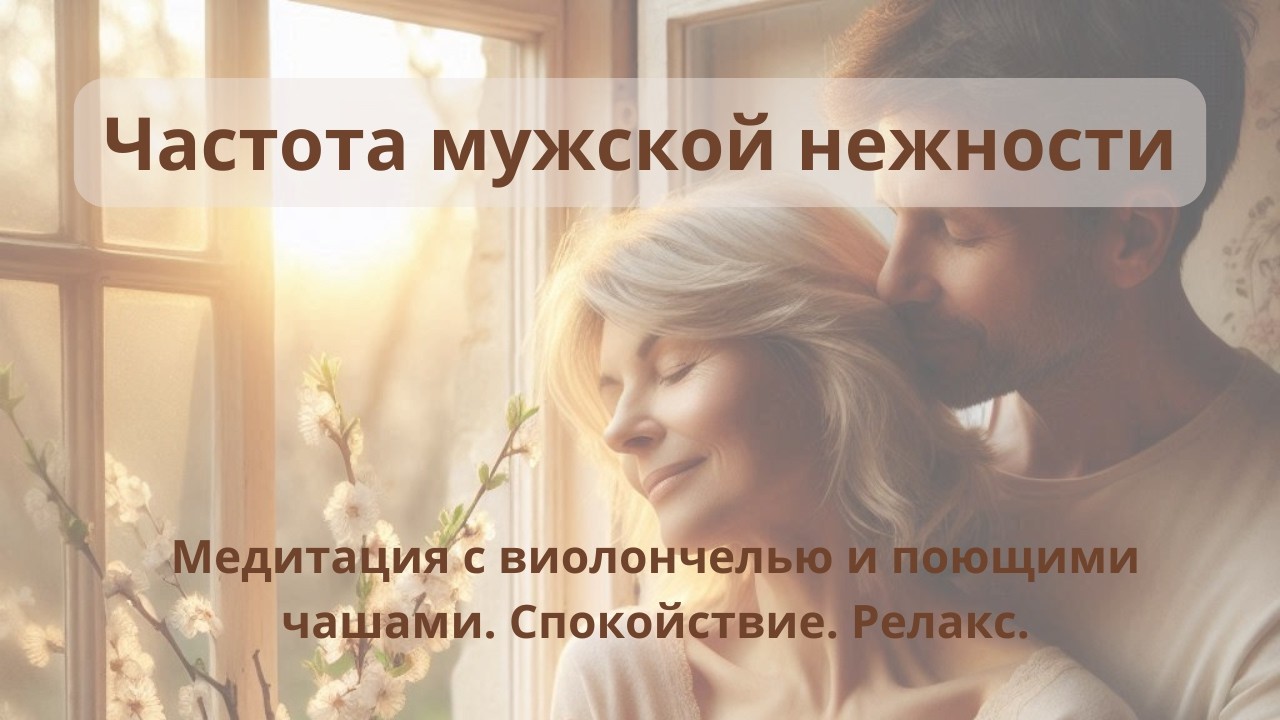 Частота мужской нежности — медитация с виолончелью и поющими чашами Спокойствие Релакс