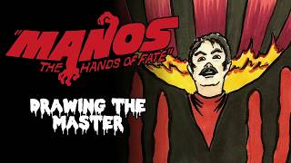 Manos - The Hands of Fate | Speed Drawing the Master