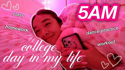 5am college day in my life ⭒