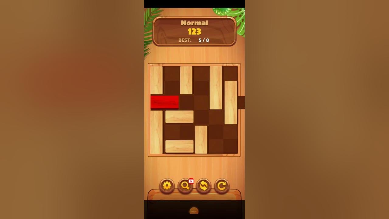Unblock Sliding Block Puzzle Normal Level 123 ⭐⭐⭐ By Rick Gaming