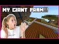 MAKING MY GIANT FARM!