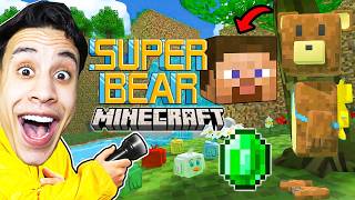 حولت عالم الدب الخارق الي ماين كرافت لعبة Super Bear Adventure..!! 😳👁 screenshot 5