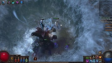 Path of Exile ACT6 boss hierophant spell totem freezing pulse