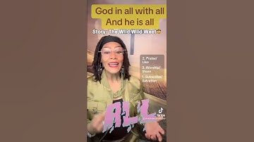 God in all with all and his is all