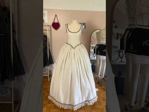 THE REVEAL: Recreating Dua Lipa's Met Gala Dress (Vintage Chanel Wedding Gown) // Part 8 #shorts