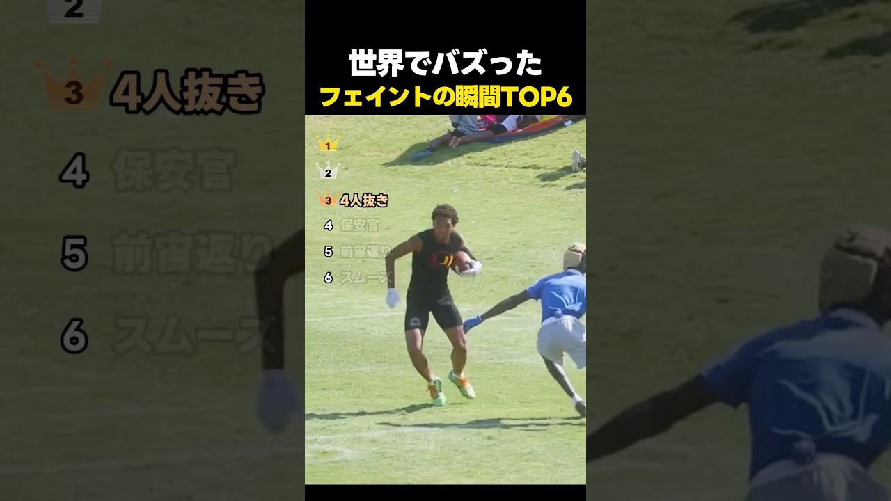 世界でバズったフェイントの瞬間TOP6