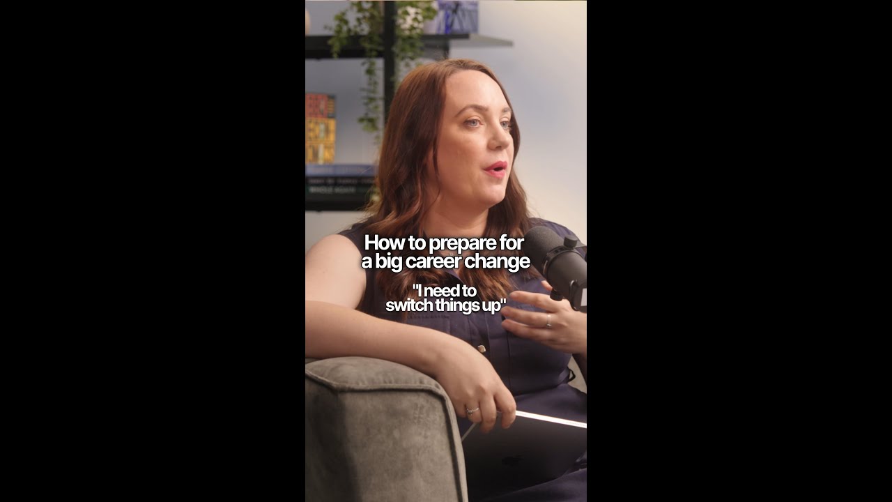 How to prepare for a big career change - YouTube
