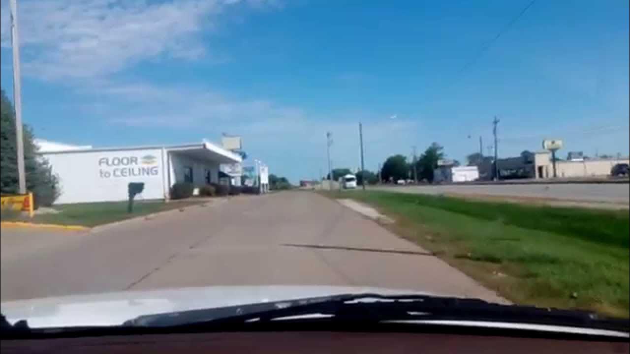 Driving Route Ottumwa Iowa Driving License Test YouTube
