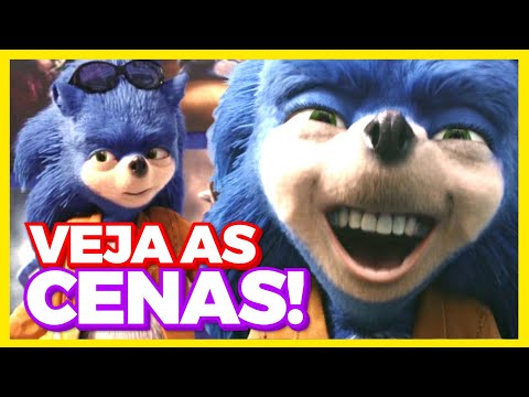 😲Sonic feio voltou!!!😱no novo filme da Disney plus (Tico e Teco